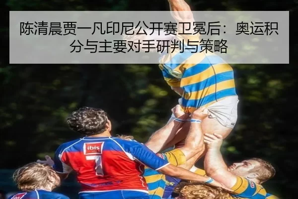 陈清晨贾一凡印尼公开赛卫冕后：奥运积分与主要对手研判与策略
